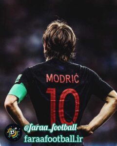 لوکا مودریچ در لباس تیم‌ ملی